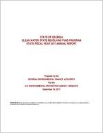 State of Georgia Clean Water State Revolving Fund Program 2017 annual report