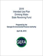 2019 intended use plan, Drinking Water State Revolving Fund