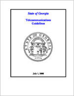 State of Georgia telecommunications guideline