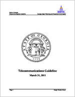 State of Georgia telecommunications guideline
