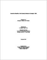Economic benefits of the forestry industry in Georgia: 2003