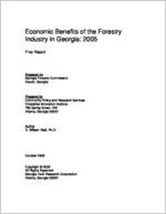 Economic benefits of the forestry industry in Georgia: 2005 final report