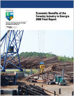 Economic benefits of the forestry industry in Georgia: 2008 final report
