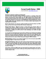 Forest health notes [2008]
