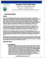 Georgia's forest health notes [2012]