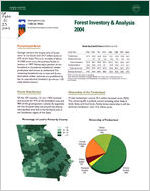 Forest inventory & analysis (Georgia Forestry Commission), 2004