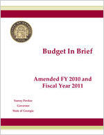 Budget in brief, amended fiscal year 2010 and fiscal year 2011