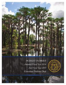 Budget in brief, amended fiscal year 2014 and fiscal year 2015