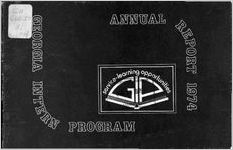 Annual report, 1974