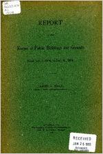 Report of the Keeper of Public Buildings and Grounds from 1904 January 1 - 1904 December 31