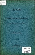 Report of the Keeper of Public Buildings and Grounds from 1905 January 1 - 1905 December 31