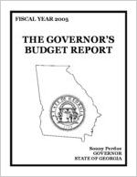 The Governor's budget report, fiscal year 2005 [ending June 30, 2005]