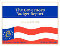 The Governor's budget report, amended FY 2006