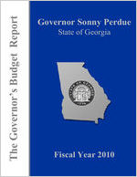 The Governor's budget report, fiscal year 2010