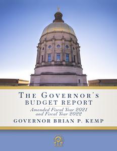 The Governor's budget report, 2022