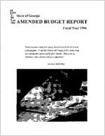 Amended budget report for the fiscal year ending June 30, 1996