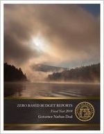 Zero based budget reports, 2018