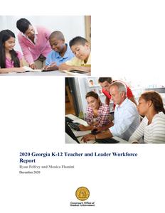 2020 Georgia K-12 teacher and leader workforce report