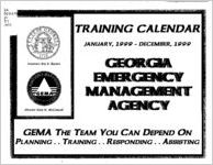 Training calendar January 1999 - December 1999 [1999]