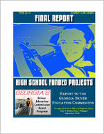 Final report year 2010 Joshua's Law grants: report to the Georgia Driver Education Commission [Sept. 2010]