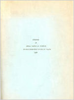 Synopsis of annual report of director 1938 [1939]
