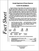 Fact sheet: TANF in Georgia [No. 54 (Sept. 2004)]