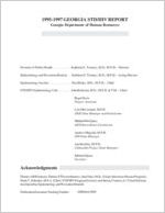 1995 - 1997 Georgia STD/HIV report