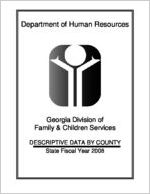 Descriptive data by county state fiscal year 2008 [2008]
