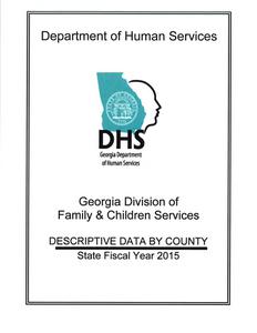 State fiscal year 2015 descriptive data by county