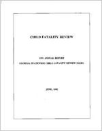 Child fatality review annual report