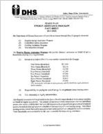State plan energy assistance program fact sheet
