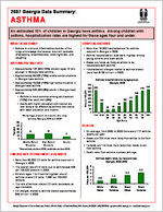 2007 Georgia data summary: asthma [Aug. 2007]