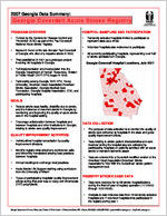 2007 Georgia data summary. Georgia Coverdell acute stroke registry