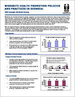 Worksite health promotion policies and practices in Georgia: 2002 Georgia worksite survey