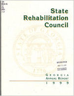 Annual report, 1999 / Georgia Division of Rehabilitative Services, State Rehabilitation Council