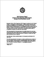 2007 summary report: Uniform Crime Reporting (UCR) Program