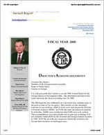 Georgia Bureau of Investigation annual report 2000