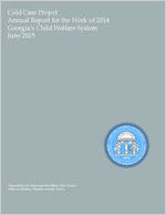 Cold case project annual report, 2014