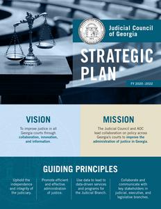 Judicial Council of Georgia strategic plan FY 2020-2022