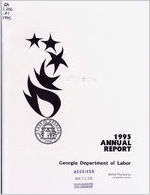 1995 Annual report (Georgia Dept. of Labor)