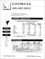 Georgia area labor profile: Baker County area [1994]
