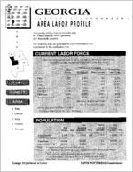 Georgia area labor profile: Clay County area [1995]