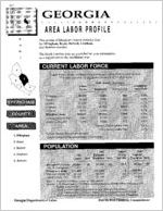 Georgia area labor profile: Effingham County area [1995]