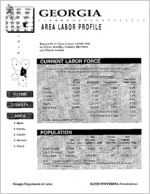 Georgia area labor profile: Glynn County area [1995]