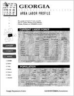 Georgia area labor profile: Gordon County area [1995]