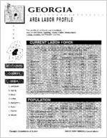 Georgia area labor profile: Jeff Davis County area [1995]