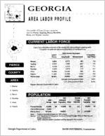 Georgia area labor profile: Pierce County area [1994]