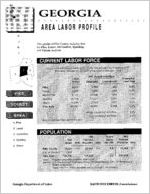 Georgia area labor profile: Pike County area [1995]