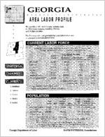 Georgia area labor profile: Whitfield County area [1995]