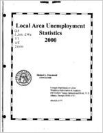 Local area unemployment statistics 2000 [May 30, 2001]